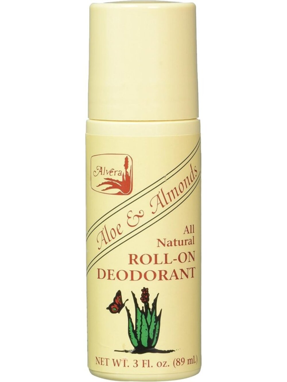 Aloe Vera Roll-On Deodorant, 6-Pack, Natural & Aluminum-Free, Fresh Scent